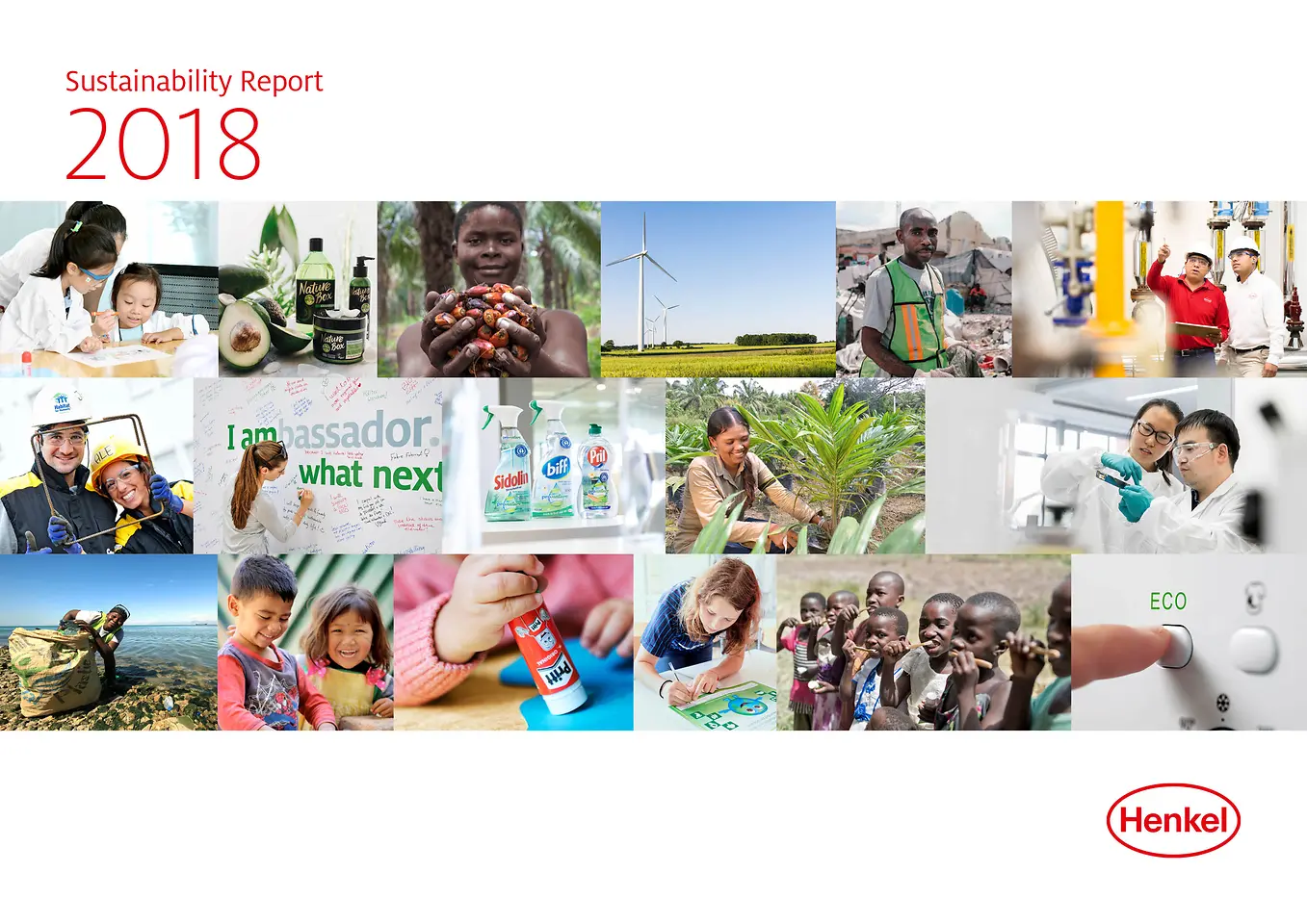 Rapport om bærekraftig utvikling 2018 (Cover)